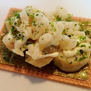 ❤さつま芋とW海苔と天かすのクラッカー❤